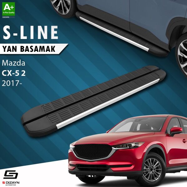 Mazda CX-5 2 S-Line Aluminyum Yan Basamak 183 Cm 2017 Üzeri A+ Kalite