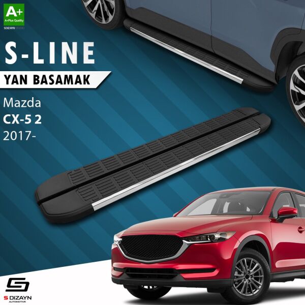 Mazda CX-5 2 S-Line Krom Yan Basamak 183 Cm 2017 Üzeri A+ Kalite