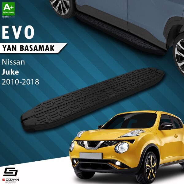 Nissan Juke Evo Siyah Yan Basamak 173 Cm 2010-2018 A+ Kalite