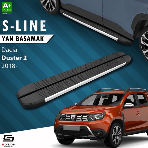 Dacia Duster 2 S-Line Aluminyum Yan Basamak 173 Cm 2018-2023 A+ Kalite