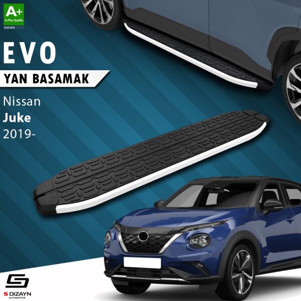 Nissan Juke 2 Evo Aluminyum Yan Basamak 173 Cm 2019 Üzeri A+ Kalite