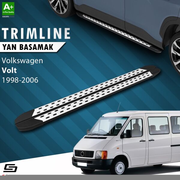 VW Volt Van Kısa Şase TrimLine Gri Yan Basamak 215 Cm 1998-2006 A+ Kalite