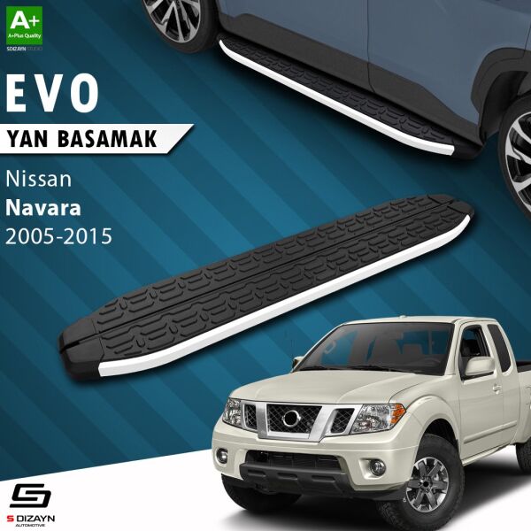 Nissan Navara 2 Evo Aluminyum Yan Basamak 203 Cm 2005-2015 A+ Kalite