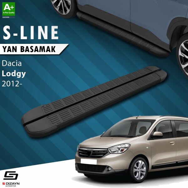 Dacia Lodgy S-Line Siyah Yan Basamak 203 Cm 2012 Üzeri A+ Kalite