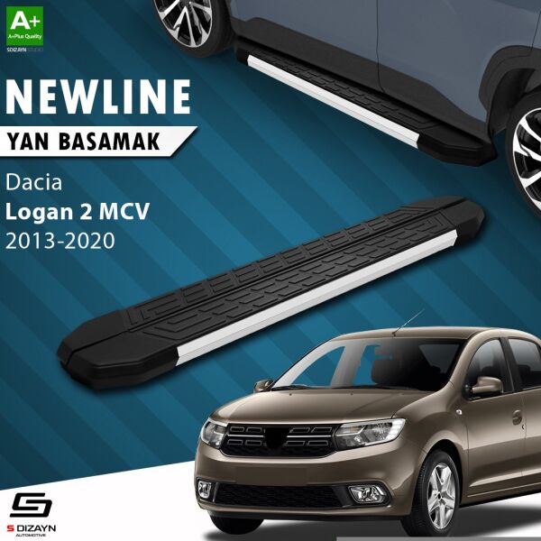 Dacia Logan 2 MCV NewLine Aluminyum Yan Basamak 183 Cm 2013-2020 A+ Kalite