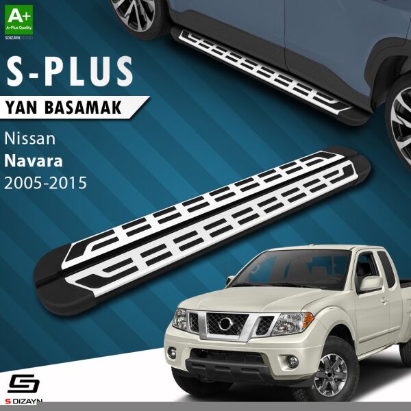 Nissan Navara 2 S-Plus Gri Yan Basamak 203 Cm 2005-2015 A+ Kalite