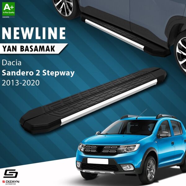 Dacia Sandero 2 Stepway NewLine Krom Yan Basamak 173 Cm 2013-2020 A+ Kalite