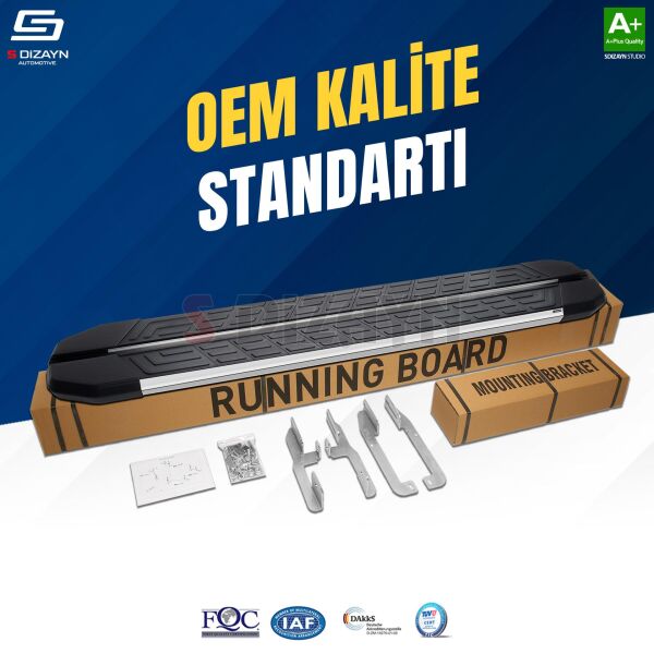 Dacia Sandero 2 Stepway NewLine Krom Yan Basamak 173 Cm 2013-2020 A+ Kalite