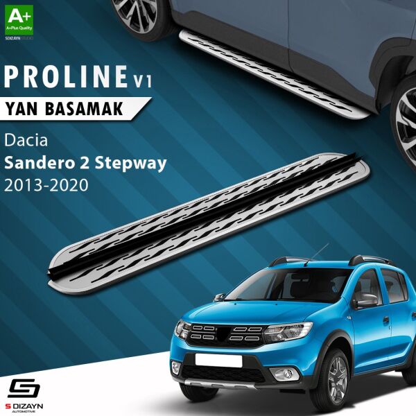Dacia Sandero 2 Stepway OEM Still Pro V2 Aluminyum Yan Basamak 173 Cm 2013-2020 A+ Kalite