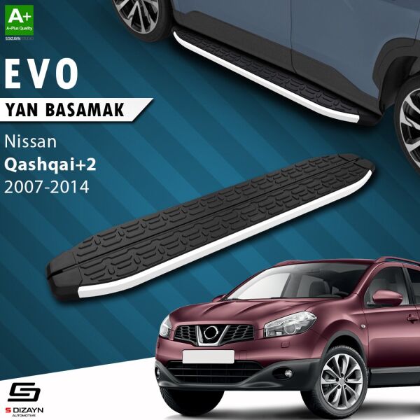 Nissan Qashqai +2 Evo Aluminyum Yan Basamak 183 Cm 2007-2014 A+ Kalite