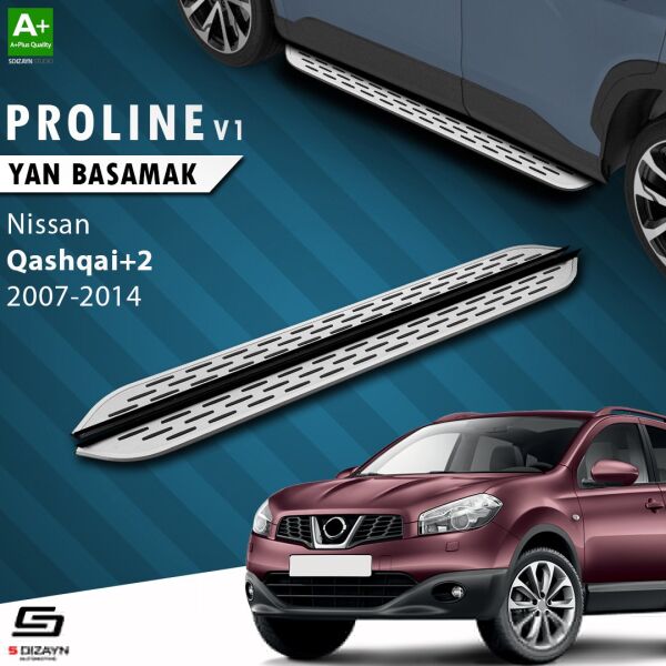 Nissan Qashqai +2 OEM Still Pro V1 Aluminyum Yan Basamak 183 Cm 2007-2014 A+ Kalite