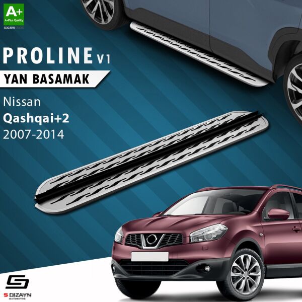 Nissan Qashqai +2 OEM Still Pro V2 Aluminyum Yan Basamak 183 Cm 2007-2014 A+ Kalite