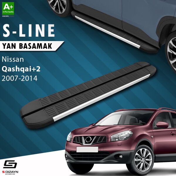 Nissan Qashqai +2 S-Line Aluminyum Yan Basamak 183 Cm 2007-2014 A+ Kalite