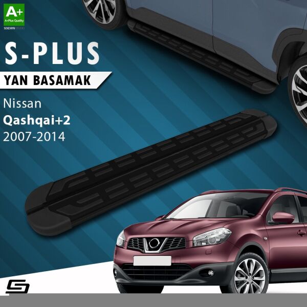 Nissan Qashqai +2 S-Plus Siyah Yan Basamak 173 Cm 2007-2014 A+ Kalite