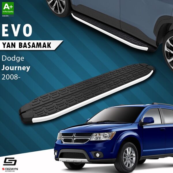 Dodge Journey Evo Aluminyum Yan Basamak 183 Cm 2008-2020 A+ Kalite