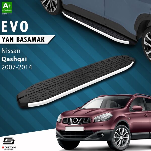 Nissan Qashqai Evo Aluminyum Yan Basamak 173 Cm 2007-2014 A+ Kalite