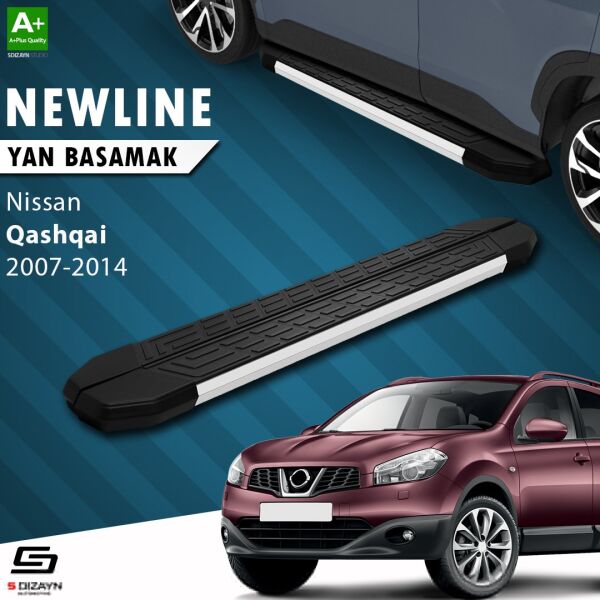 Nissan Qashqai NewLine Aluminyum Yan Basamak 173 Cm 2007-2014 A+ Kalite