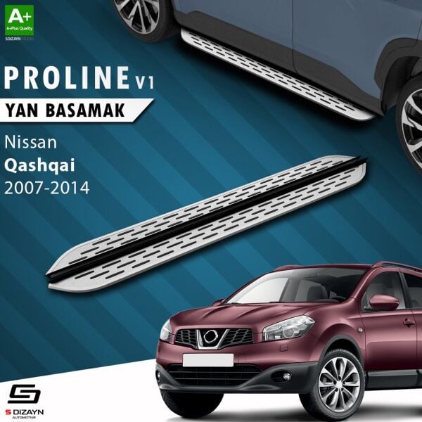 Nissan Qashqai OEM Still Pro V1 Aluminyum Yan Basamak 173 Cm 2007-2014 A+ Kalite