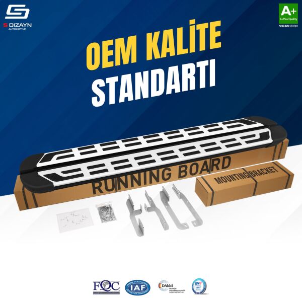 Dodge Journey S-Plus Gri Yan Basamak 183 Cm 2008-2020 A+ Kalite