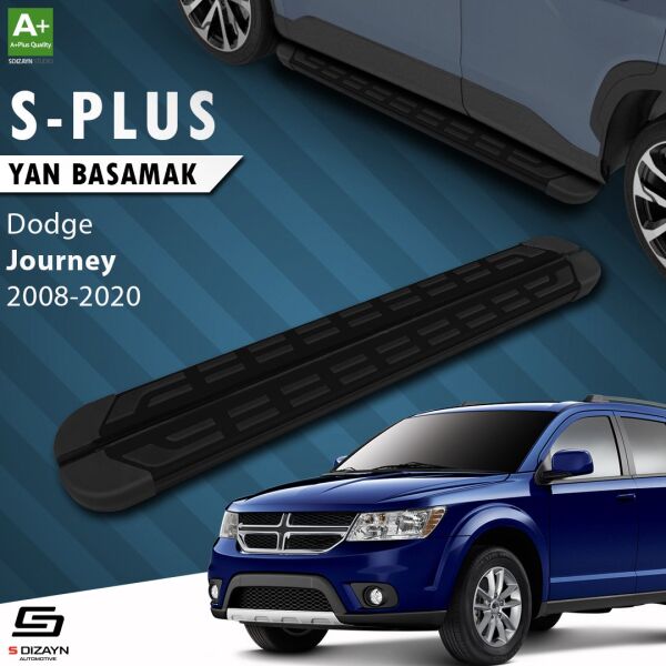Dodge Journey S-Plus Siyah Yan Basamak 183 Cm 2008-2020 A+ Kalite