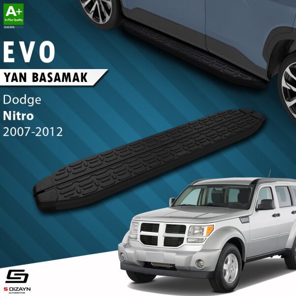 Dodge Nitro Evo Siyah Yan Basamak 153 Cm 2007-2012 A+ Kalite