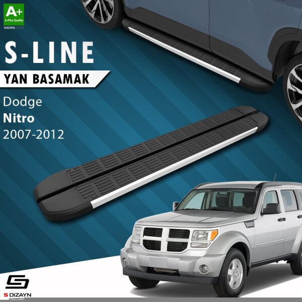 Dodge Nitro S-Line Aluminyum Yan Basamak 153 Cm 2007-2012 A+ Kalite