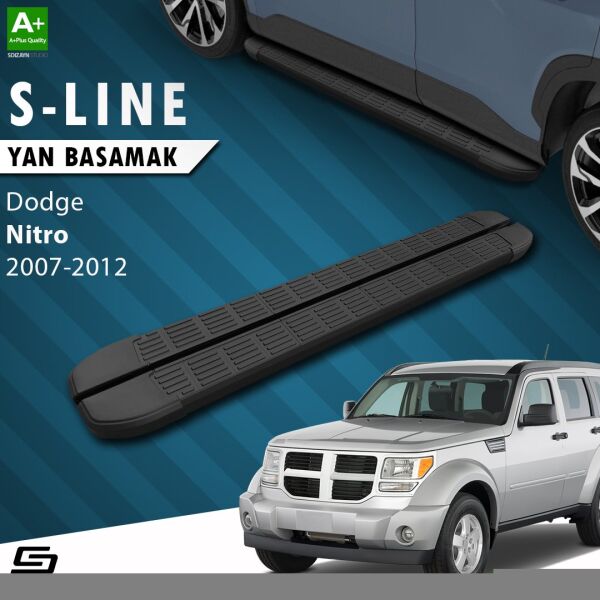 Dodge Nitro S-Line Siyah Yan Basamak 153 Cm 2007-2012 A+ Kalite