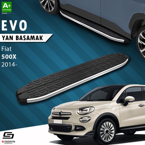Fiat 500X Evo Krom Yan Basamak 173 Cm 2014 Üzeri A+ Kalite
