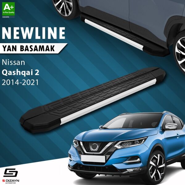 Nissan Qashqai 2 NewLine Aluminyum Yan Basamak 173 Cm 2014-2021 A+ Kalite