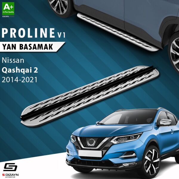 Nissan Qashqai 2 OEM Still Pro V2 Aluminyum Yan Basamak 173 Cm 2014-2021 A+ Kalite