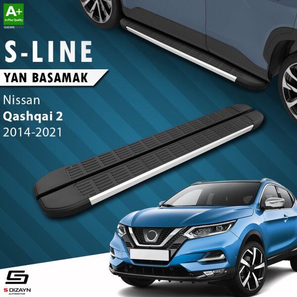 Nissan Qashqai 2 S-Line Aluminyum Yan Basamak 173 Cm 2014-2021 A+ Kalite