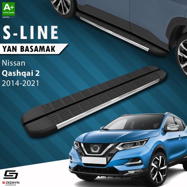 Nissan Qashqai 2 S-Line Krom Yan Basamak 173 Cm 2014-2021 A+ Kalite