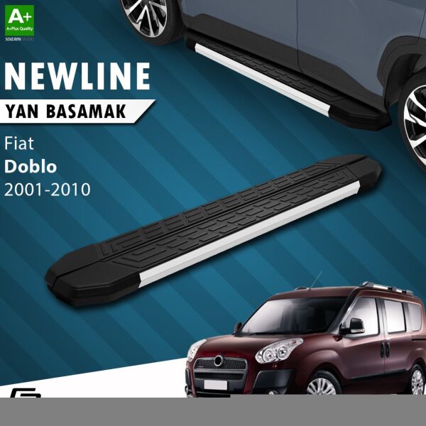 Fiat Doblo NewLine Aluminyum Yan Basamak 183 Cm 2001-2010 A+ Kalite
