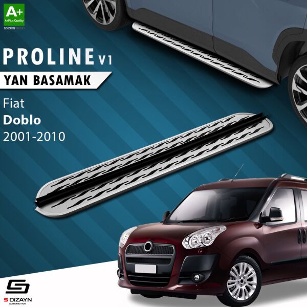 Fiat Doblo OEM Still Pro V2 Aluminyum Yan Basamak 183 Cm 2001-2010 A+ Kalite