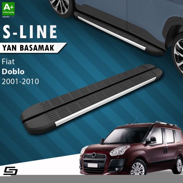 Fiat Doblo S-Line Aluminyum Yan Basamak 183 Cm 2001-2010 A+ Kalite