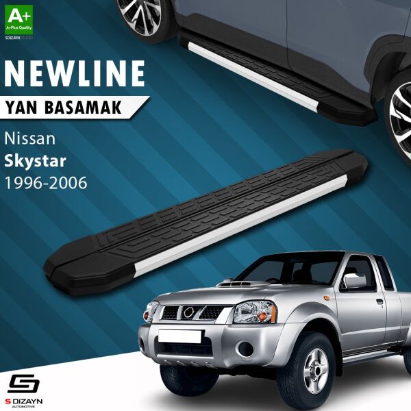 Nissan Skystar Pick-Up NewLine Aluminyum Yan Basamak 193 Cm 1996-2006 A+ Kalite