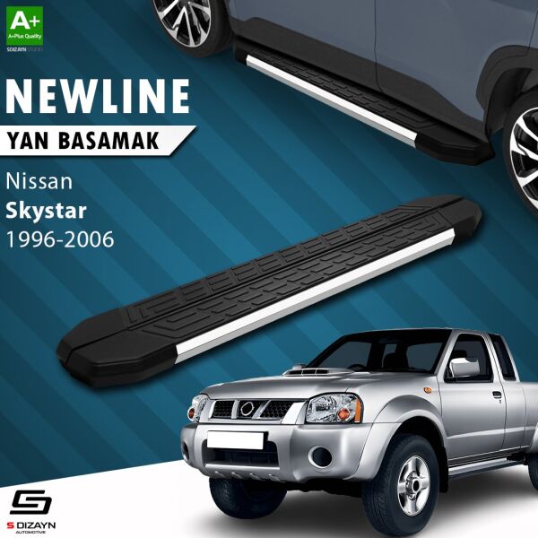 Nissan Skystar Pick-Up NewLine Krom Yan Basamak 193 Cm 1996-2006 A+ Kalite