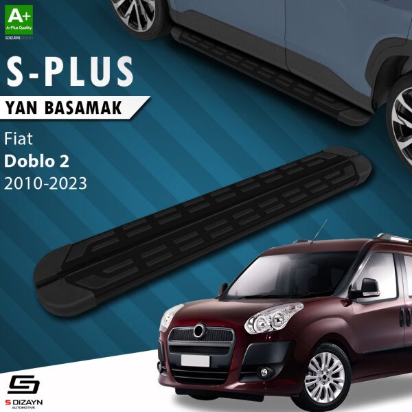 Fiat Doblo 2 S-Plus Siyah Yan Basamak 193 Cm 2010-2022 A+ Kalite