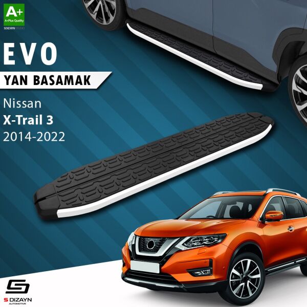 Nissan X-Trail T32 Evo Aluminyum Yan Basamak 183 Cm 2014-2022 A+ Kalite