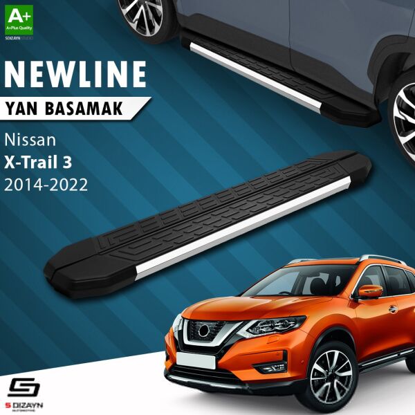 Nissan X-Trail T32 NewLine Krom Yan Basamak 183 Cm 2014-2022 A+ Kalite