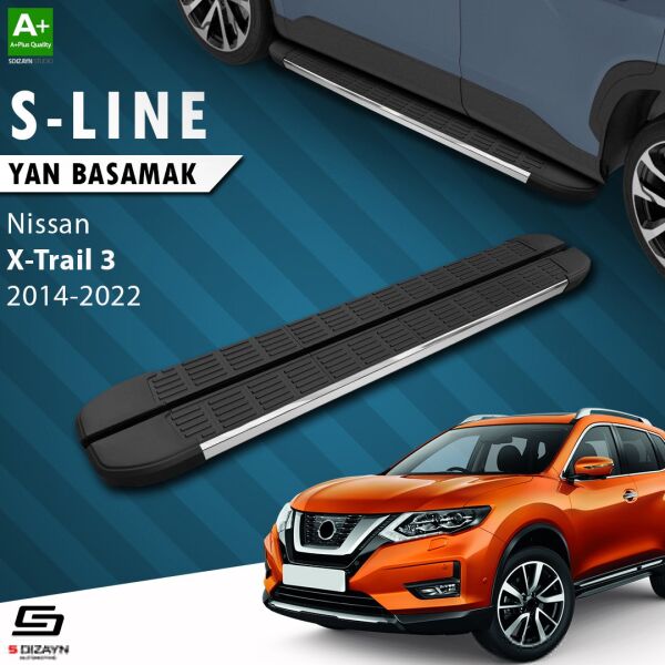 Nissan X-Trail T32 S-Line Krom Yan Basamak 183 Cm 2014-2022 A+ Kalite