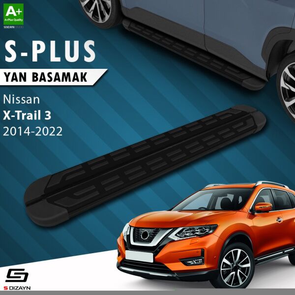 Nissan X-Trail T32 S-Plus Siyah Yan Basamak 183 Cm 2014-2022 A+ Kalite