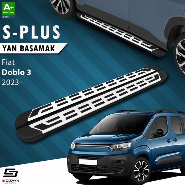 Fiat Doblo 3 S-Plus Gri Yan Basamak 203 Cm 2023 Üzeri A+ Kalite