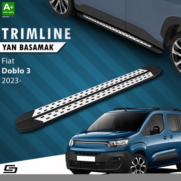 Fiat Doblo 3 TrimLine Gri Yan Basamak 202 Cm 2023 Üzeri