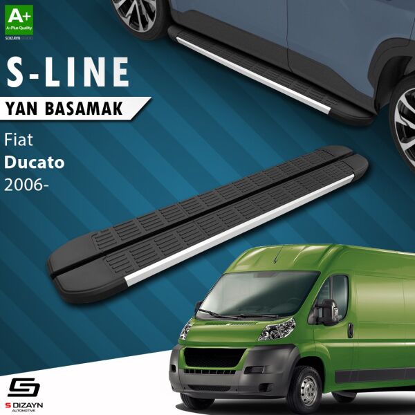 Fiat Ducato 3 Kısa Şase S-Line Aluminyum Yan Basamak 203 Cm 2006 Üzeri A+ Kalite