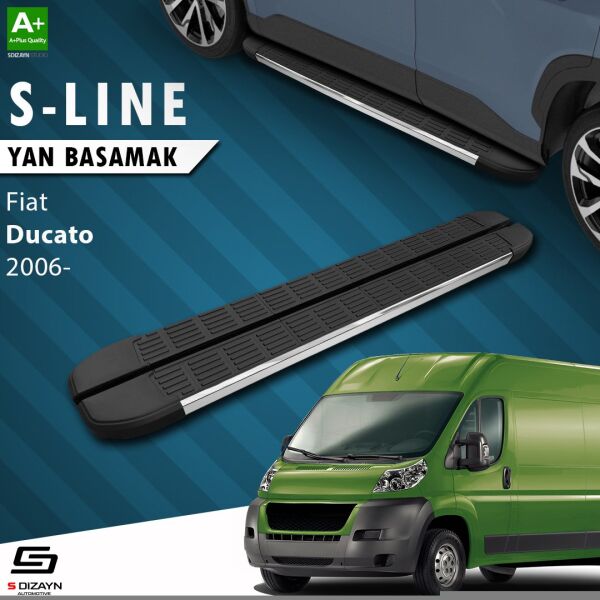 Fiat Ducato 3 Kısa Şase S-Line Krom Yan Basamak 203 Cm 2006 Üzeri A+ Kalite