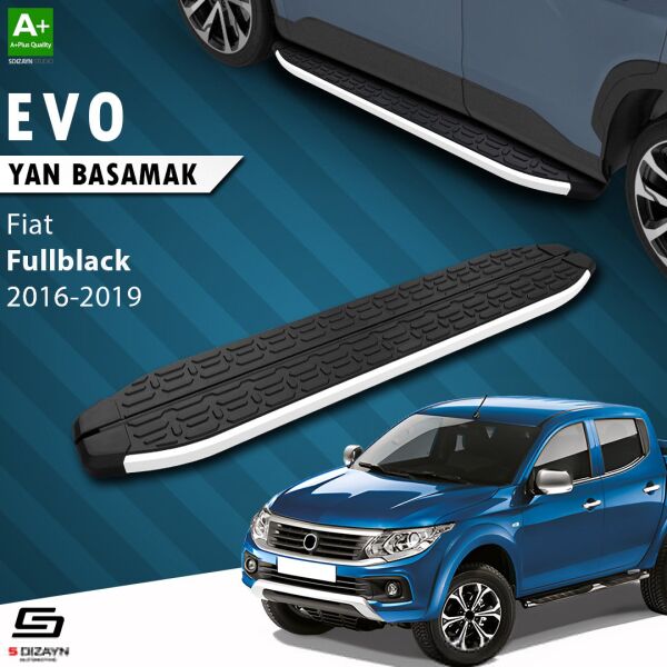 Fiat Fullback Evo Aluminyum Yan Basamak 193 Cm 2016-2019 A+ Kalite