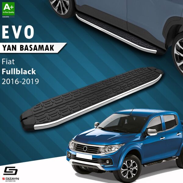 Fiat Fullback Evo Krom Yan Basamak 193 Cm 2016-2019 A+ Kalite