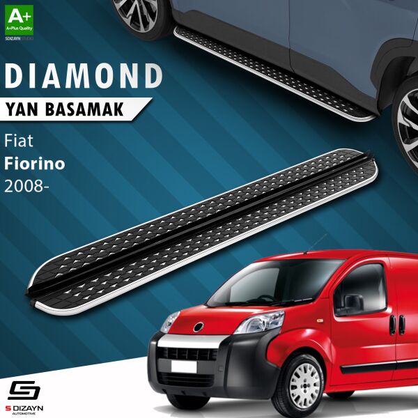 Fiat Fiorino Diamond Krom Yan Basamak 173 Cm 2008 Üzeri A+ Kalite