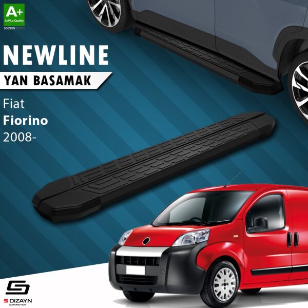 Fiat Fiorino NewLine Siyah Yan Basamak 173 Cm 2008 Üzeri A+ Kalite
